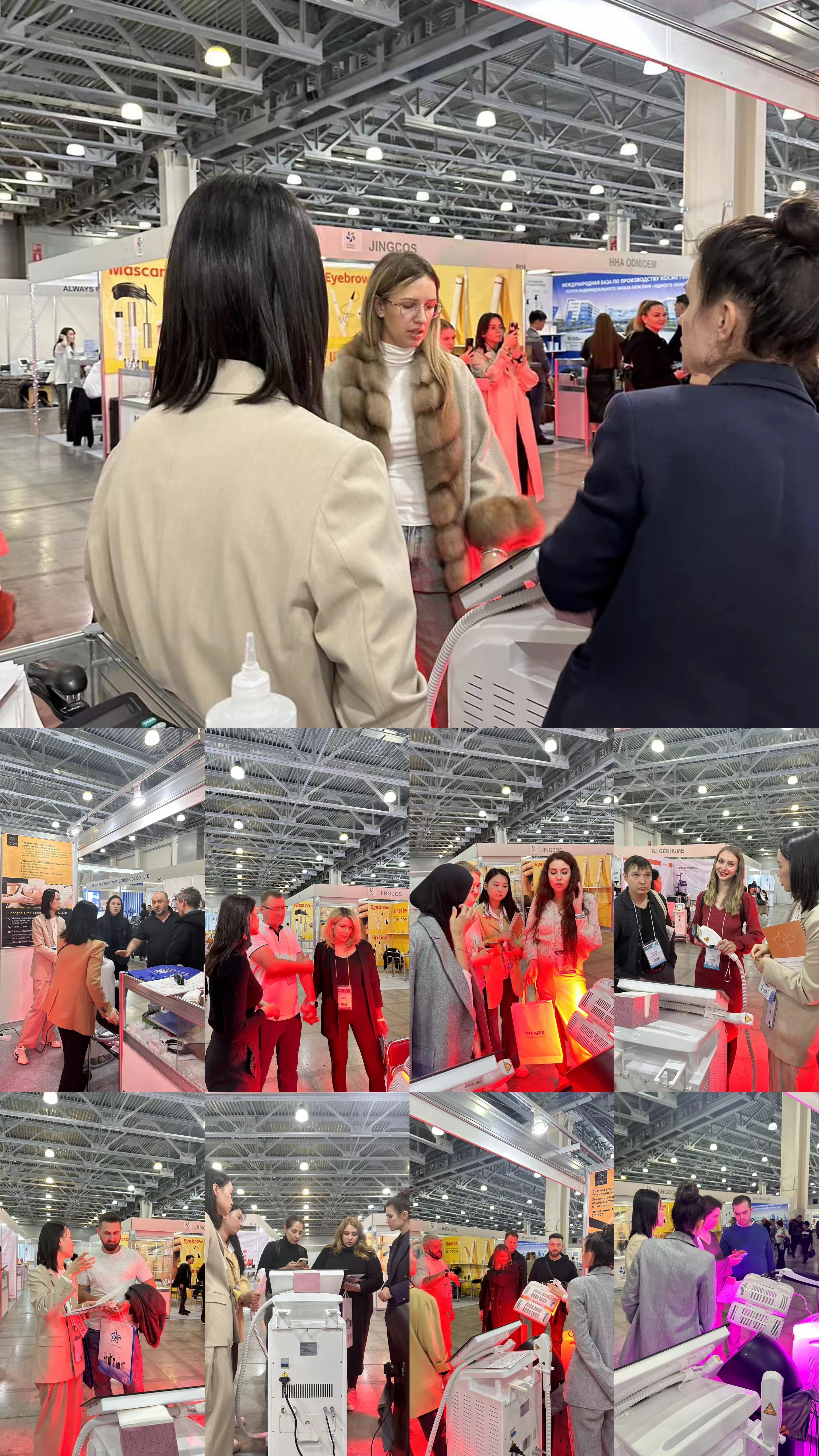 Shanghai Omni Laser Achieved Great Success at InterCharm Exhibition of Moscow