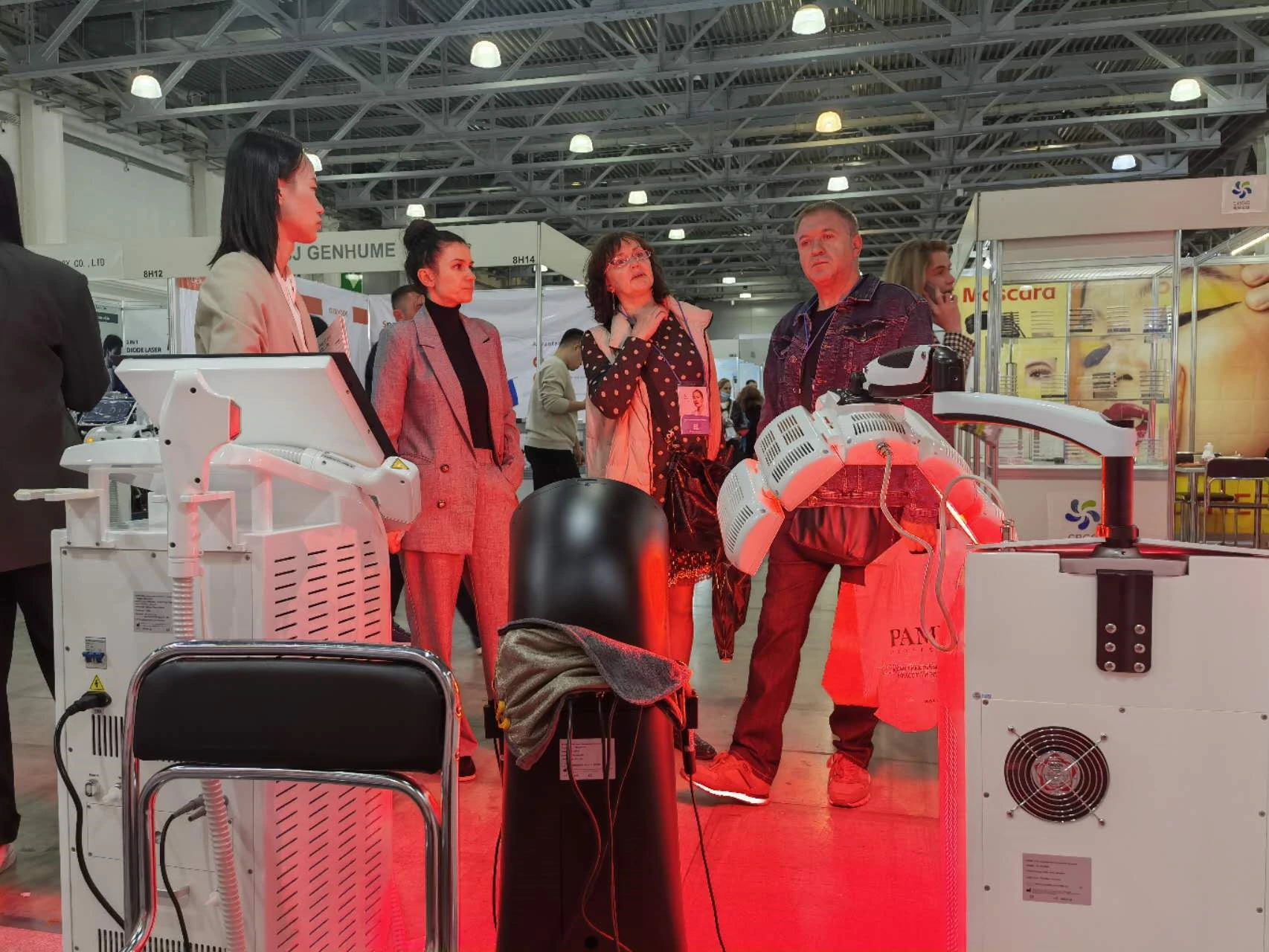 Shanghai Omni Laser Achieved Great Success at InterCharm Exhibition of Moscow