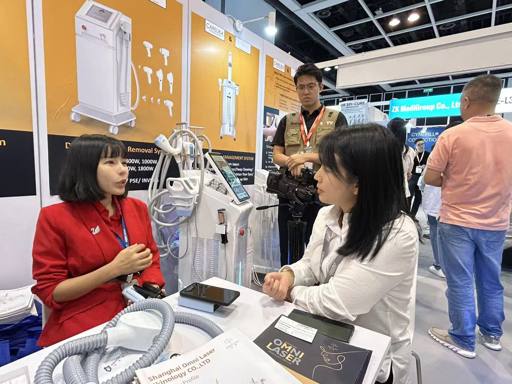 Shanghai Omni Laser Achieved Great Success at Cosmoprof Asia 2024