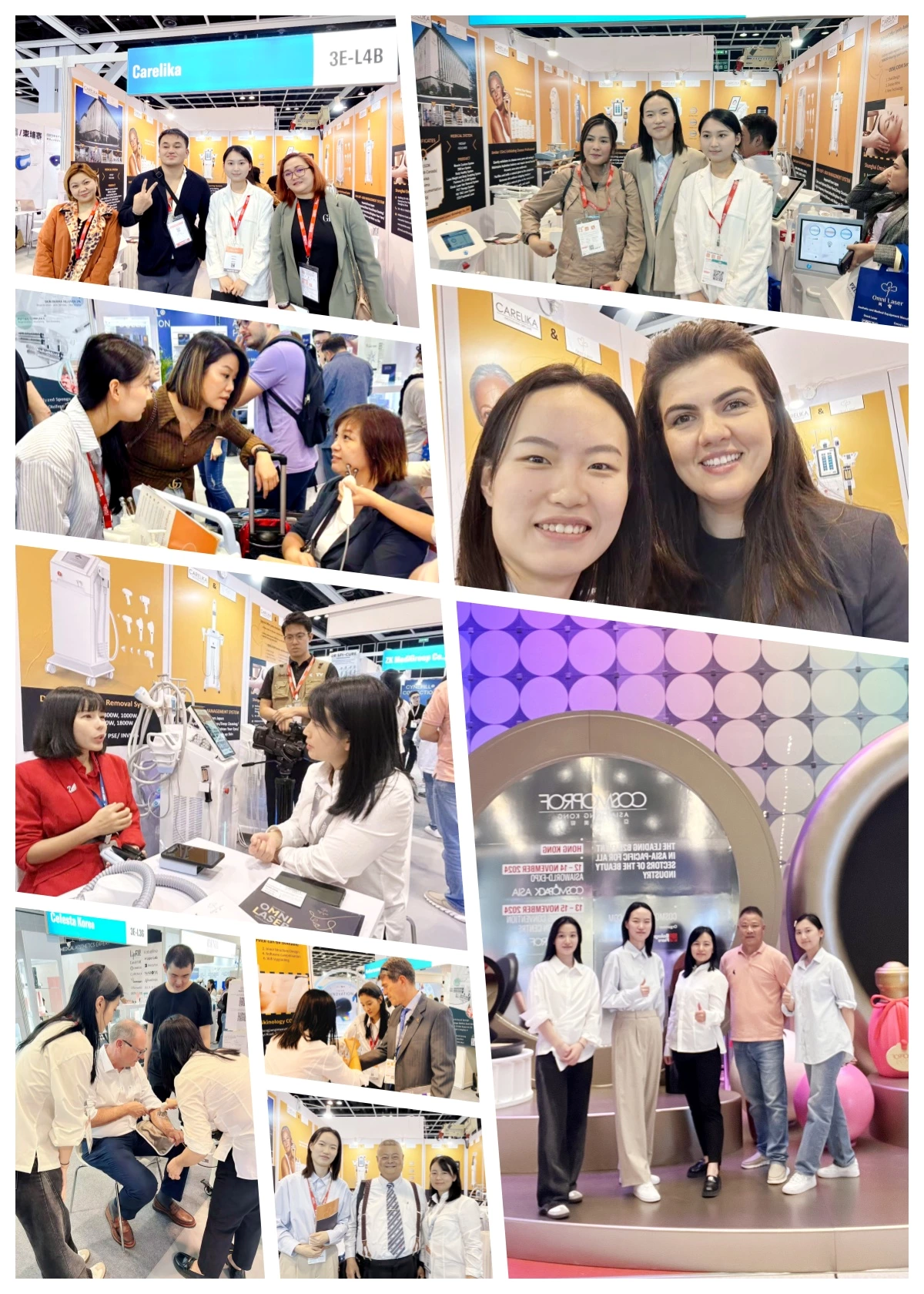 Shanghai Omni Laser Achieved Great Success at Cosmoprof Asia 2024