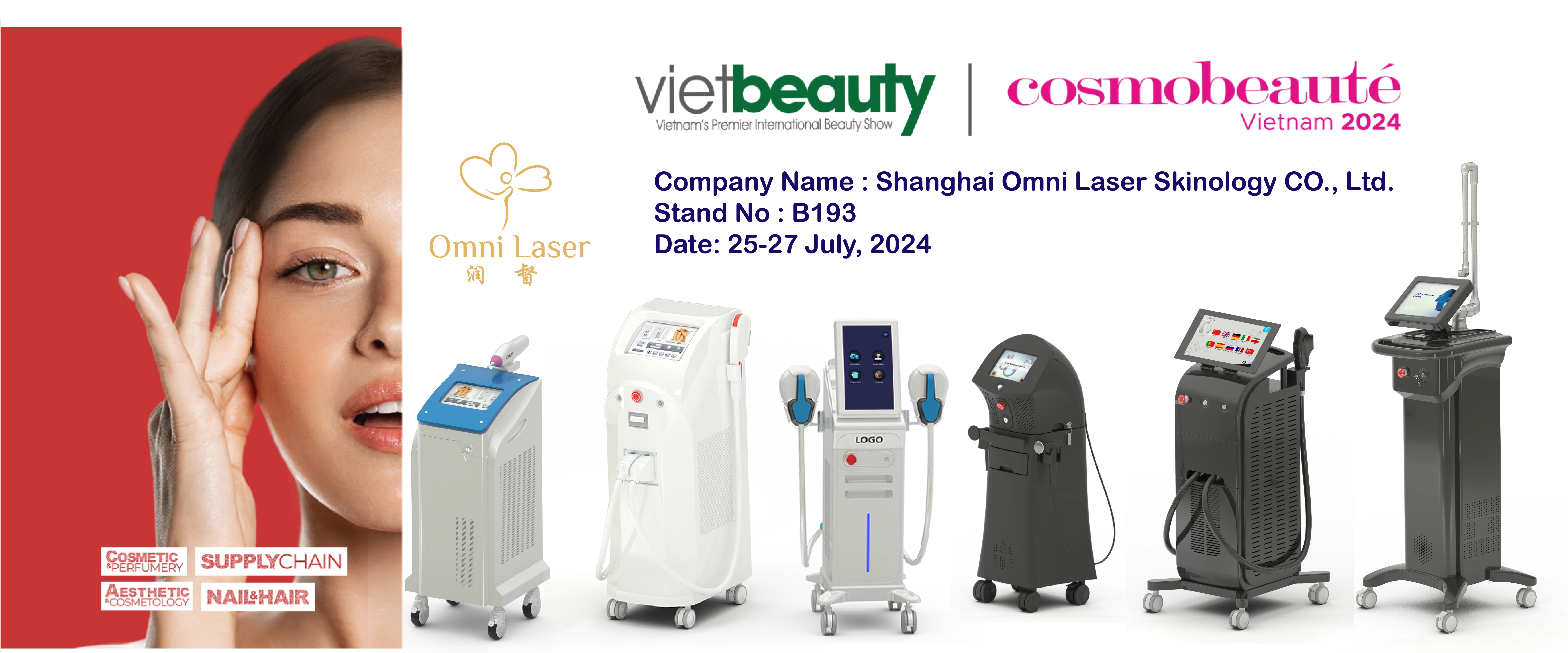 Christmas greetings from Omni Laser to all customers and a review of the whole year 2024!