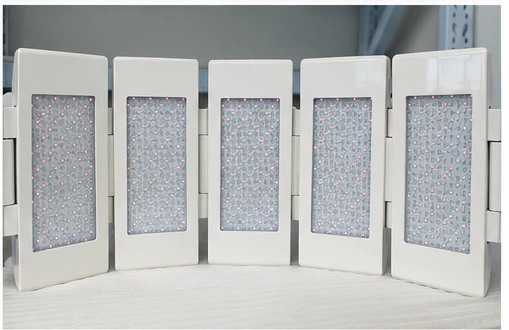 5-Panel Professional LED Therapy System with 2,400 LEDs Professional 5-panel near-infrared LED therapy system with 2,400 LEDs for aesthetic skin care