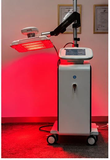 Professional red and near-infrared LED therapy device for multi-wavelength aesthetic skin rejuvenation