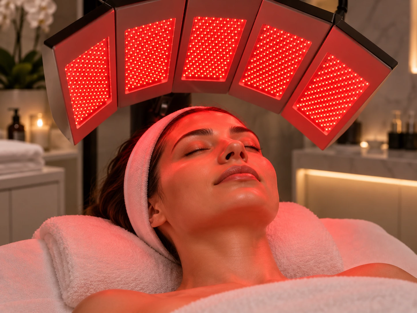 Red LED light therapy is widely used in professional skin rejuvenation programs for smoother-looking, more radiant skin.